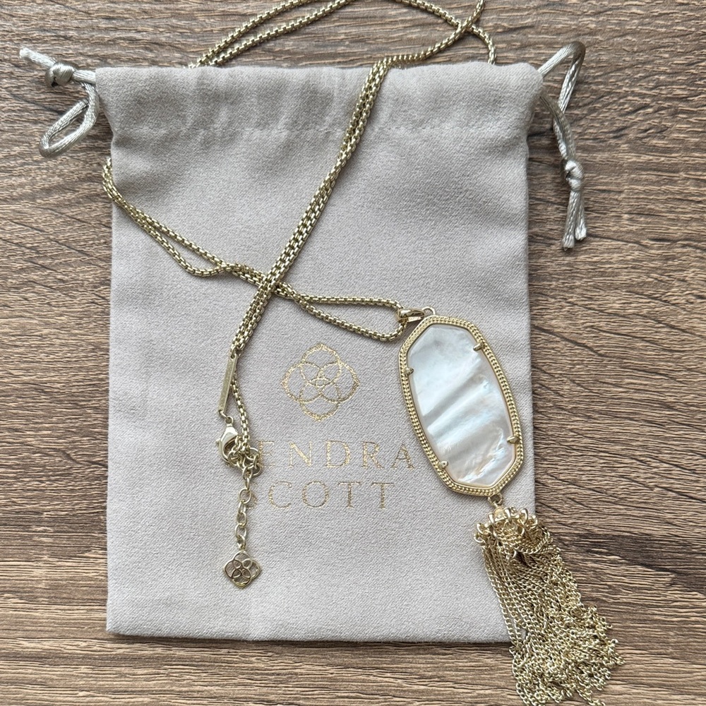 Kendra Scott Rayne Long Pendant Neckalce